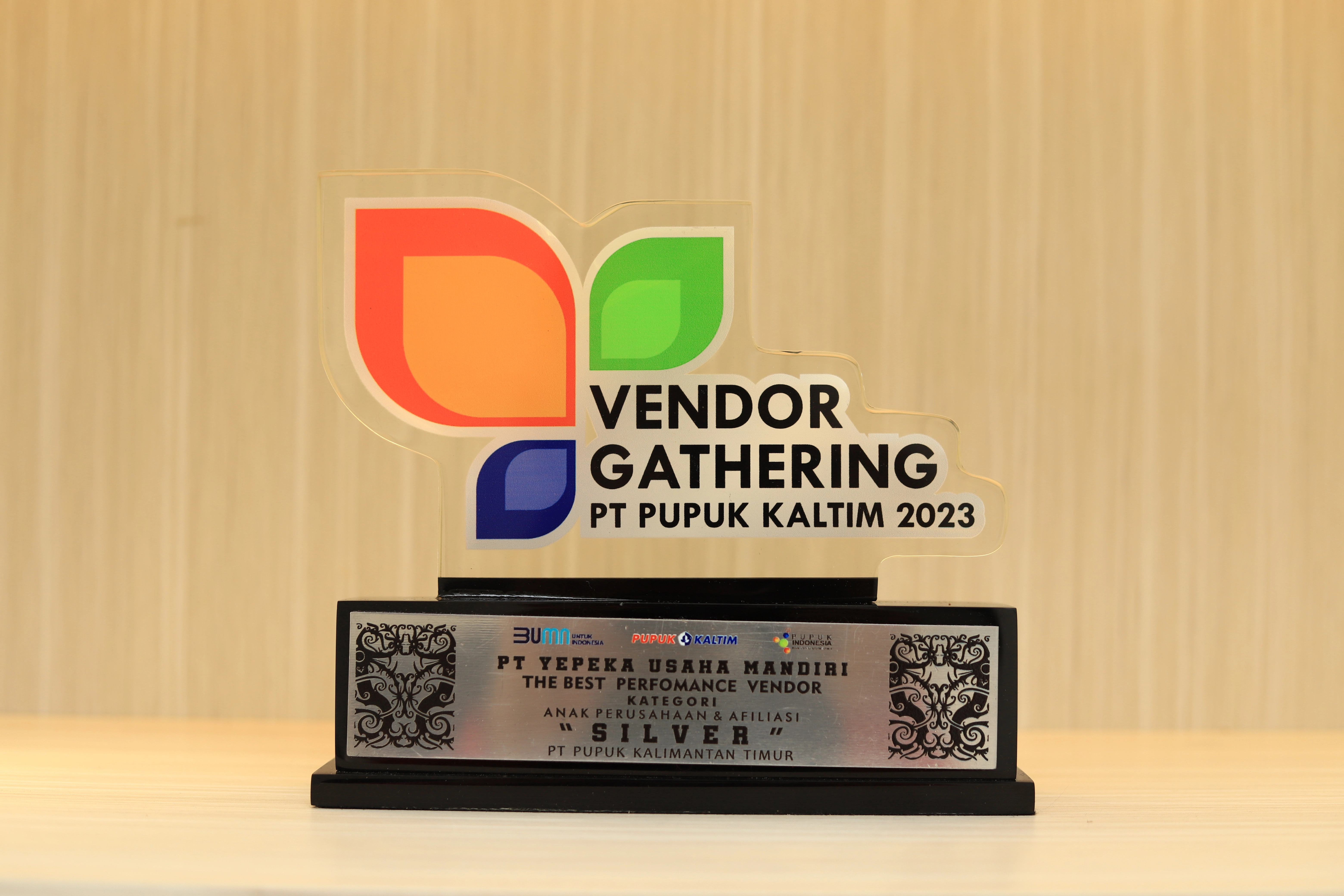 Penghargaan - Vendor Gathering PT Pupuk Kaltim 2023